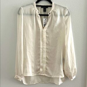 Kenneth Cole Ivory Blouse